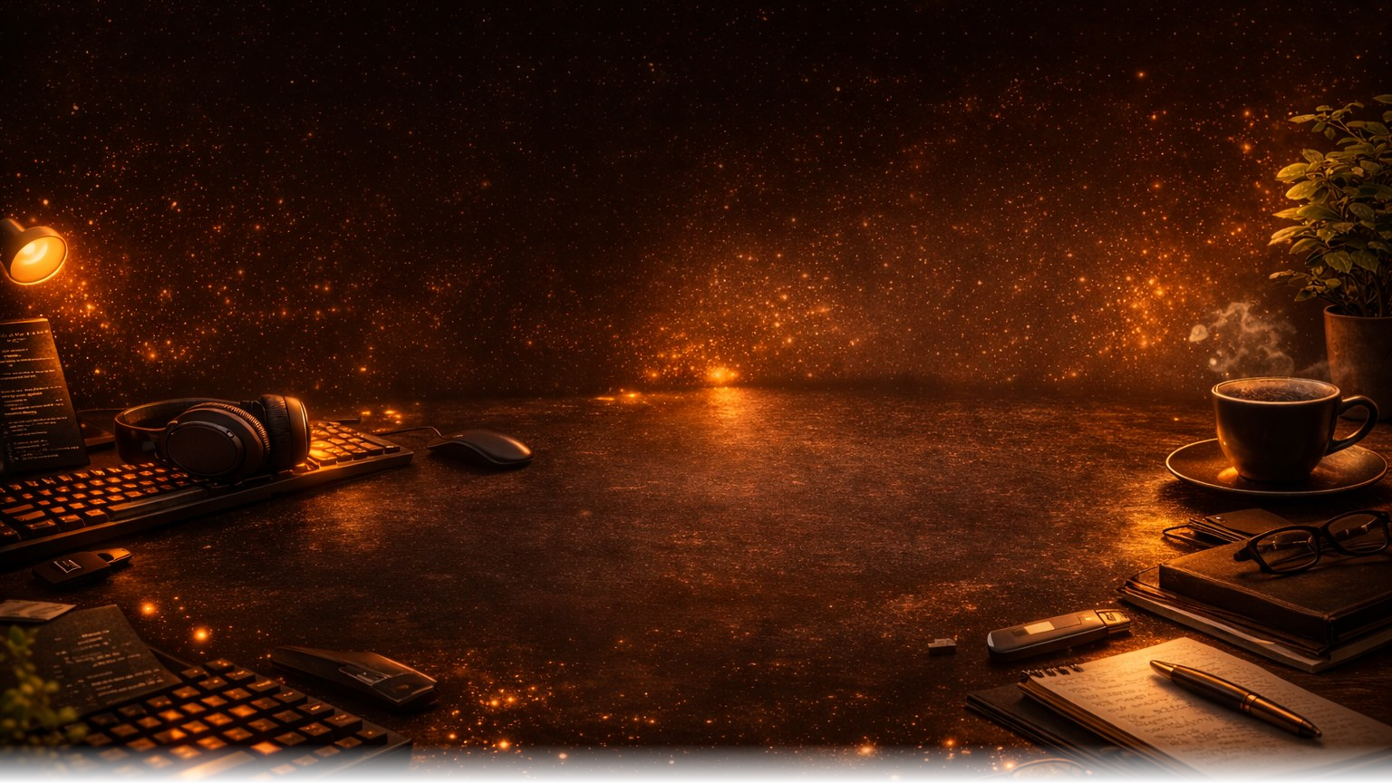 coffe and keyboard background